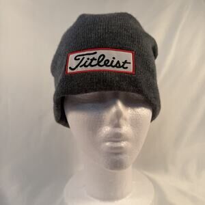 NWT Titleist Beanie Merino Wool Hat Golf Hiking Everyday
